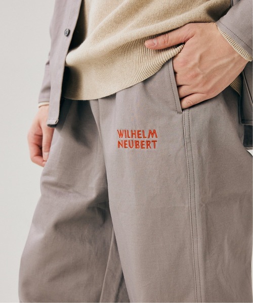 417 EDIFICE（フォーワンセブンエディフィス）の「【WILHELM NEUBERT】 イージーパンツ（チノパンツ・メンズ・ホワイト/グレー・MEDIUM/LARGE）」の16枚目の写真