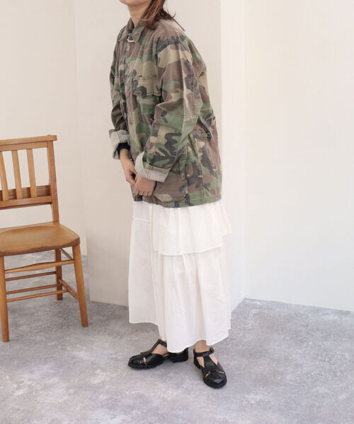 ROTHCO(ロスコ)の「【ROTHCO/ロスコ】BDU SHIRTS ブルゾン(ミリタリージャケット・レディース・ブラック/グリーン系その他4・MEDIUM)」の3枚目の写真