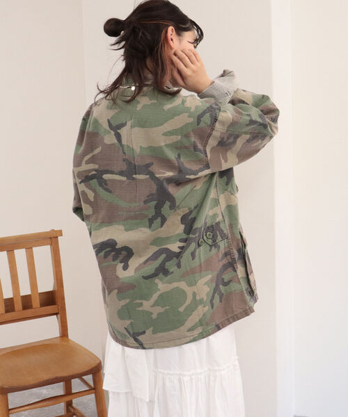 ROTHCO(ロスコ)の「【ROTHCO/ロスコ】BDU SHIRTS ブルゾン(ミリタリージャケット・レディース・ブラック/グリーン系その他4・MEDIUM)」の5枚目の写真