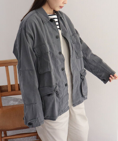 ROTHCO(ロスコ)の「【ROTHCO/ロスコ】BDU SHIRTS ブルゾン(ミリタリージャケット・レディース・ブラック/グリーン系その他4・MEDIUM)」の11枚目の写真