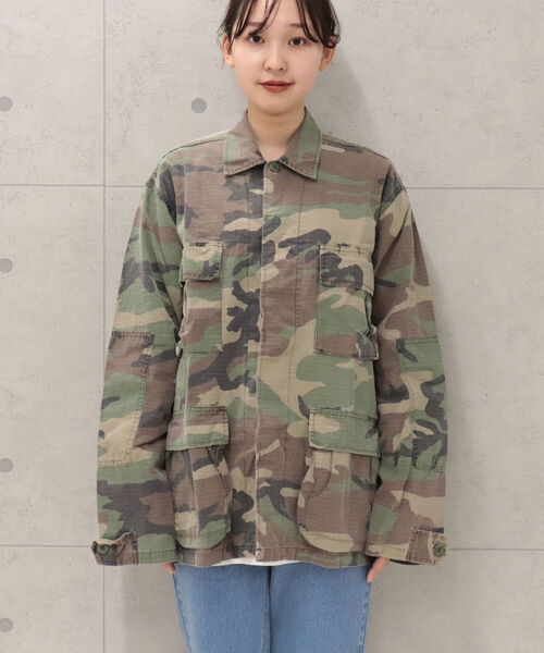 ROTHCO(ロスコ)の「【ROTHCO/ロスコ】BDU SHIRTS ブルゾン(ミリタリージャケット・レディース・ブラック/グリーン系その他4・MEDIUM)」の14枚目の写真