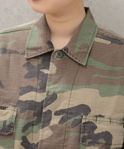 ROTHCO(ロスコ)の「【ROTHCO/ロスコ】BDU SHIRTS ブルゾン(ミリタリージャケット・レディース・ブラック/グリーン系その他4・MEDIUM)」の18枚目の写真