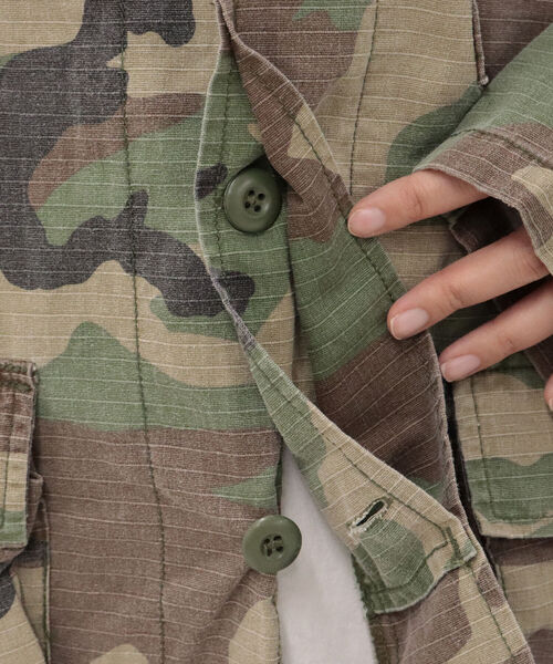 ROTHCO(ロスコ)の「【ROTHCO/ロスコ】BDU SHIRTS ブルゾン(ミリタリージャケット・レディース・ブラック/グリーン系その他4・MEDIUM)」の22枚目の写真