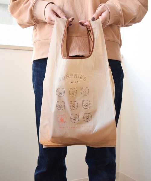 エコバッグ [SINOON] Cat Flower Eco Bag 09ce2af5e5b24769dfc6703db17361