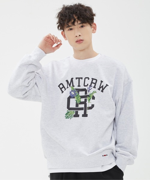 ROMANTIC CROWN】RC LOGO SELVAS SWEAT SHIRT / ロマンティック