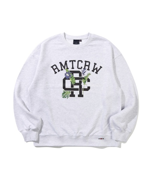 ★2022SS新作★ROMANTIC CROWN★RC LOGO SELVAS SWEAT SHIRT ROMANTIC CROWN】RC LOGO SELVAS SWEAT SHIRT / ロマンティック