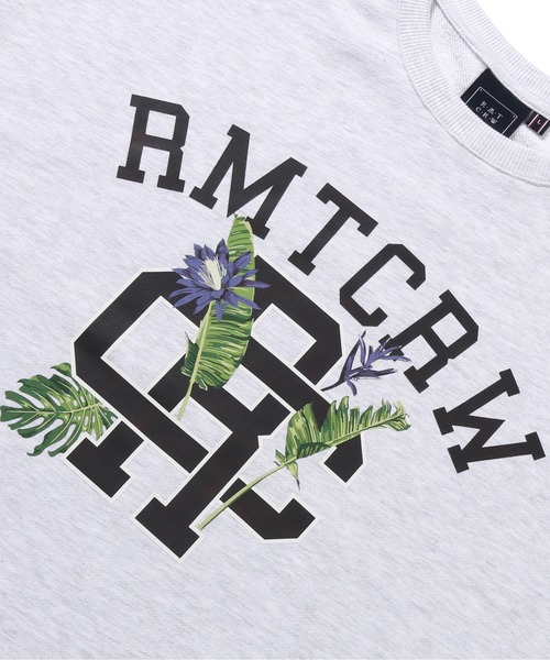 ★2022SS新作★ROMANTIC CROWN★RC LOGO SELVAS SWEAT SHIRT ROMANTIC CROWN】RC LOGO SELVAS SWEAT SHIRT / ロマンティック