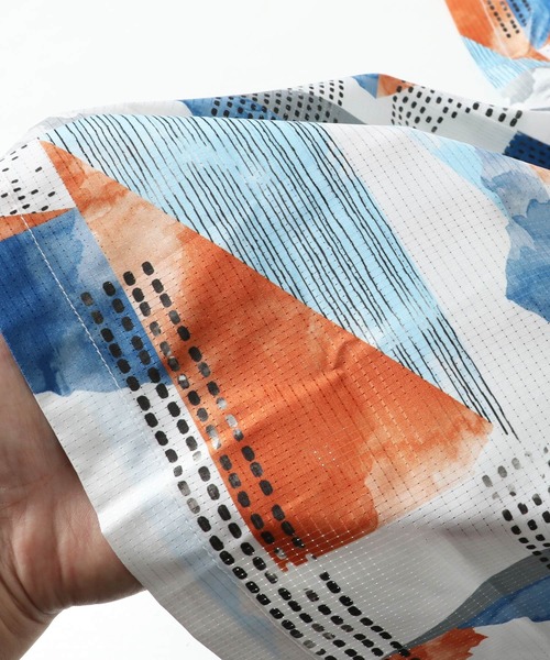 KRIFF MAYER（クリフメイヤー）の「さらさらエアー開襟半袖シャツ（シャツ/ブラウス・メンズ・その他5/ネイビー/カラフル/チャコール/キャメル・LARGE/MEDIUM/SMALL/X-LARGE）」の15枚目の写真