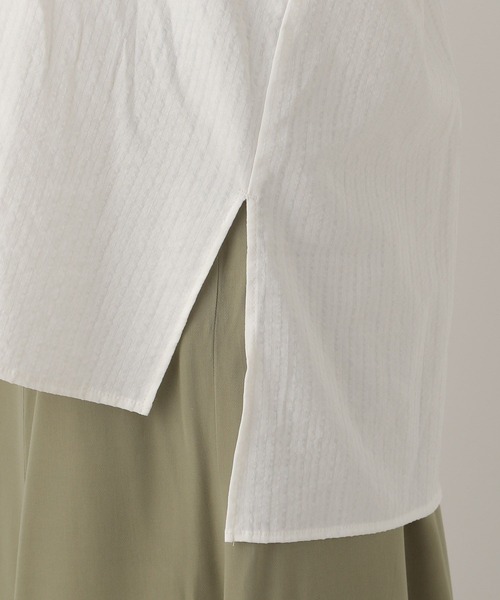 LEPSIM（レプシィム）の「ギャザーVネックブラウス　259277（シャツ/ブラウス・レディース・オフホワイト/ピンク/ブルー・FREE）」の15枚目の写真