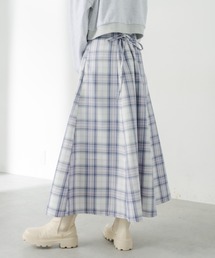 OLIVE des OLIVE | 後レースアップフレアスカート(スカート)