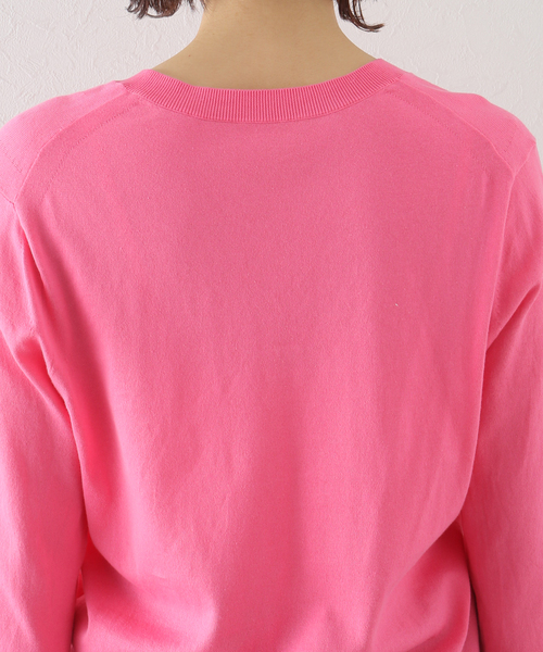 セール】【GIRL】七分袖Vネックプルオーバー◇（ニット/セーター