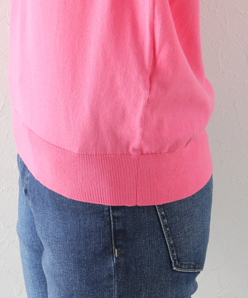 セール】【GIRL】七分袖Vネックプルオーバー◇（ニット/セーター