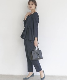 URBAN RESEARCH ROSSO | Chaco×ROSSO　ペプラムブラウスセットアップ(セットアップ)