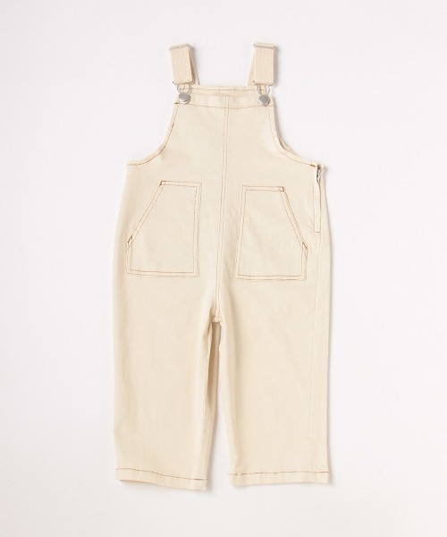 petit main(プティマイン)の「サロペット(サロペット/オーバーオール・キッズ・アイボリー/ブルー・100cm/120cm/130cm/90cm/110cm)」の2枚目の写真