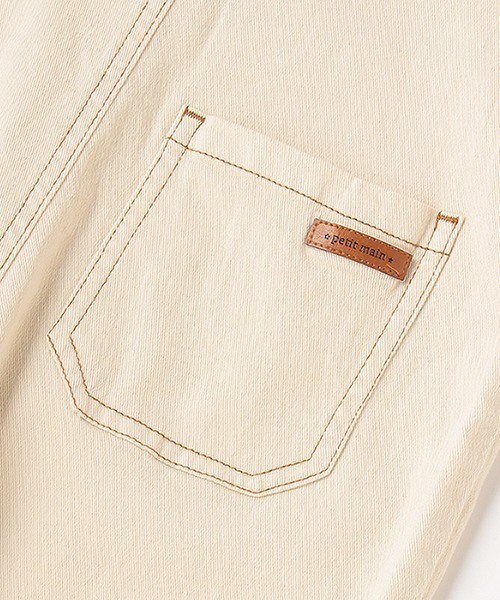 petit main(プティマイン)の「サロペット(サロペット/オーバーオール・キッズ・アイボリー/ブルー・100cm/120cm/130cm/90cm/110cm)」の9枚目の写真