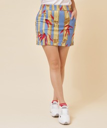 【セットアップ対応】【UV】【吸水速乾】バンブー柄プリントタイトスカート