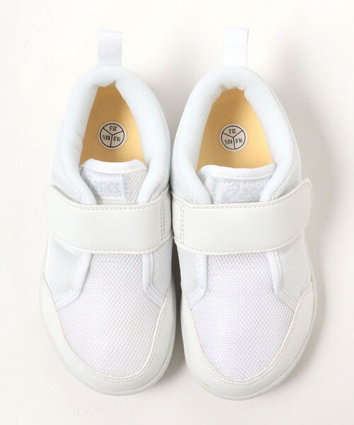 こども ビームス（コドモビームス）の「ASICS / 上履き CP MINI（16～22㎝）（その他シューズ・キッズ・ホワイト・21.5/19/18/16.5/21/20.5/17/17.5/18.5/19.5/22/16/20）」の5枚目の写真
