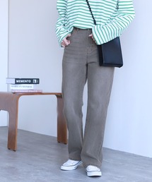 reca | 美シルエットストレートデニムパンツ(デニムパンツ)