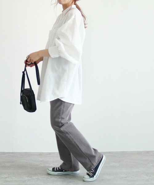 reca（レカ）の「美シルエットストレートデニムパンツ（デニムパンツ・レディース・グレー/ブルー/インディゴブルー・M/L）」の14枚目の写真