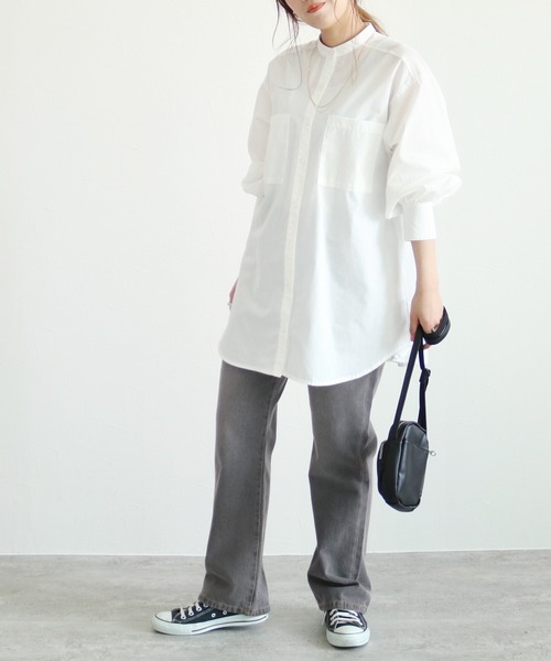 reca（レカ）の「美シルエットストレートデニムパンツ（デニムパンツ・レディース・グレー/ブルー/インディゴブルー・M/L）」の15枚目の写真