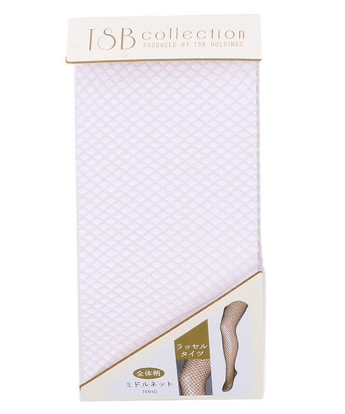 WEGO（ウィゴー）の「WEGO/カラー網タイツ（タイツ/ストッキング・レディース・ホワイト/ブラック/ピンク・FREE）」の3枚目の写真