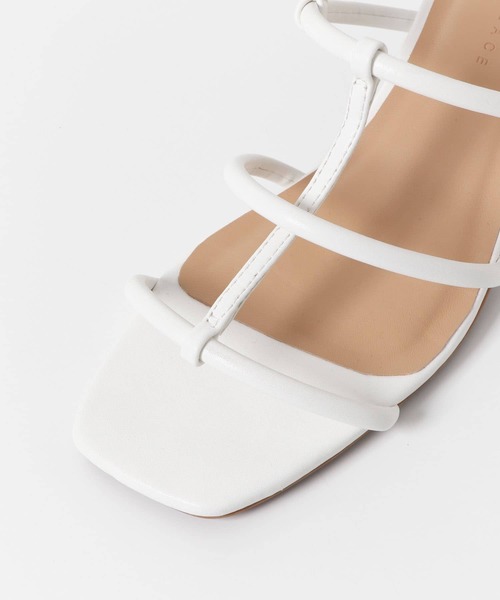 SENSE OF PLACE by URBAN RESEARCH(センスオブプレイスバイアーバンリサーチ)の「コードバックストラップサンダル(サンダル・レディース・ホワイト/ブラック/ベージュ・SMALL/MEDIUM/LARGE)」の12枚目の写真