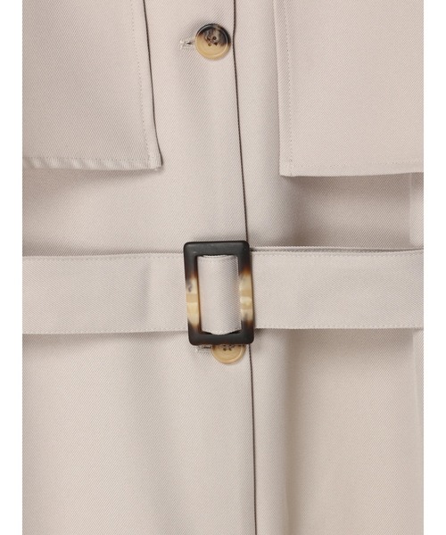 DURAS（デュラス）の「２ＷＡＹカラートレンチコート（トレンチコート・レディース・ベージュ/アイボリー・FREE）」の16枚目の写真