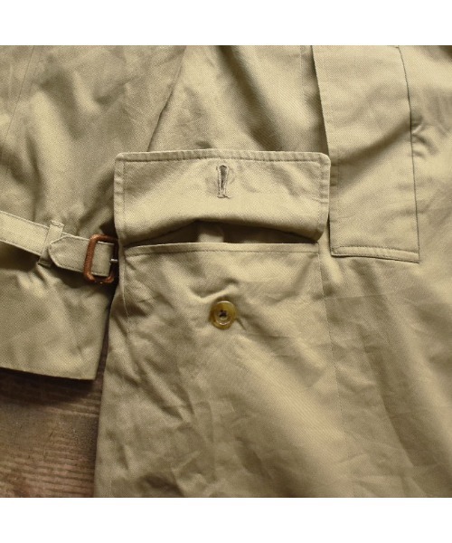Aquascutum（アクアスキュータム）の「【ヴィンテージ古着】70's Aquascutum/アクアスキュータム エクスクルーシブ ステンカラーコート（ステンカラーコート・メンズ・ベージュ・LARGE）」の6枚目の写真