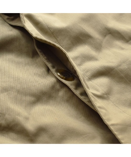 Aquascutum（アクアスキュータム）の「【ヴィンテージ古着】70's Aquascutum/アクアスキュータム エクスクルーシブ ステンカラーコート（ステンカラーコート・メンズ・ベージュ・LARGE）」の4枚目の写真