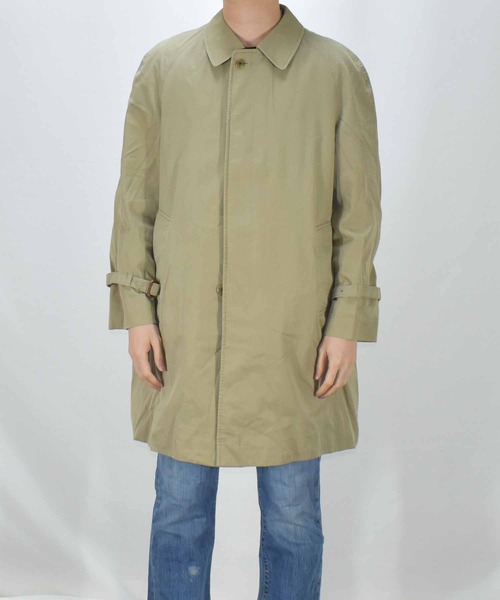 Aquascutum（アクアスキュータム）の「【ヴィンテージ古着】70's Aquascutum/アクアスキュータム エクスクルーシブ ステンカラーコート（ステンカラーコート・メンズ・ベージュ・LARGE）」の10枚目の写真