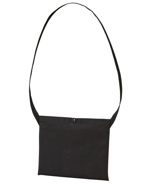 United Athle（ユナイテッドアスレ）の「『United Athle/ユナイテッドアスレ』レギュラーキャンバスサコッシュ（ショルダーバッグ・レディース・ブラック/オフホワイト・FREE）」の2枚目の写真