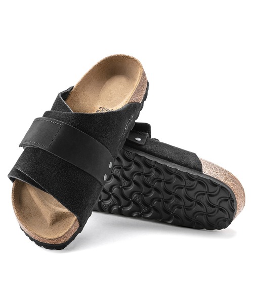 BIRKENSTOCK（ビルケンシュトック）の「BIRKENSTOCK Kyoto VL (1022350)（サンダル・メンズ・ブラック・42/43/41/40）」の8枚目の写真