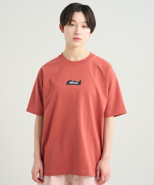NANGA(ナンガ)の「ECO HYBRID MT LOGO TEE / エコハイブリッド MTロゴティー(Tシャツ/カットソー・メンズ・ホワイト/ブラック/グレー/ネイビー/キャメル/イエロー/サーモンピンク/ダークネイビー/レッド系その他・M/L/XL/S)」の9枚目の写真