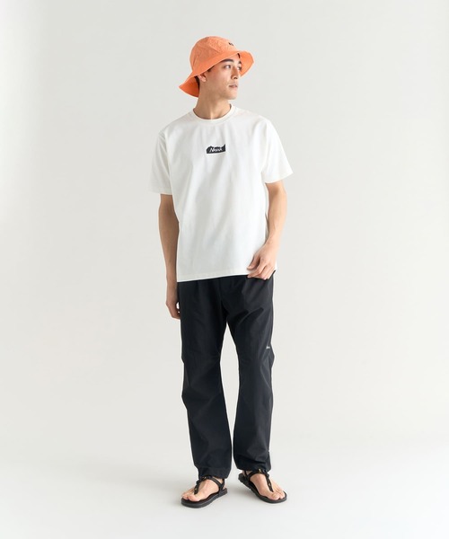 NANGA（ナンガ）の「ECO HYBRID MT LOGO TEE / エコハイブリッド MTロゴティー（Tシャツ/カットソー・メンズ・ホワイト/ブラック/グレー/ネイビー/キャメル/イエロー/サーモンピンク・M/L/XL/S）」の11枚目の写真
