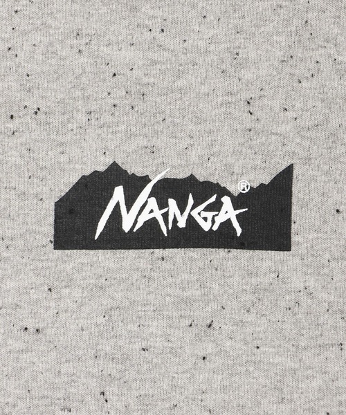 NANGA（ナンガ）の「ECO HYBRID MT LOGO TEE / エコハイブリッド MTロゴティー（Tシャツ/カットソー・メンズ・ホワイト/ブラック/グレー/ネイビー/キャメル/イエロー/サーモンピンク・M/L/XL/S）」の21枚目の写真