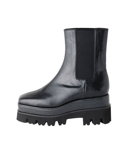 EVRIS（エヴリス）の「サイドゴアブーツ（ブーツ・レディース・ブラック・MEDIUM/LARGE/SMALL）」の10枚目の写真