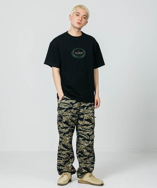 XLARGE(エクストララージ)の「LAUREL S/S TEE(Tシャツ/カットソー・メンズ・ブラック/ホワイト/ネイビー・M/L/XL/S)」の12枚目の写真