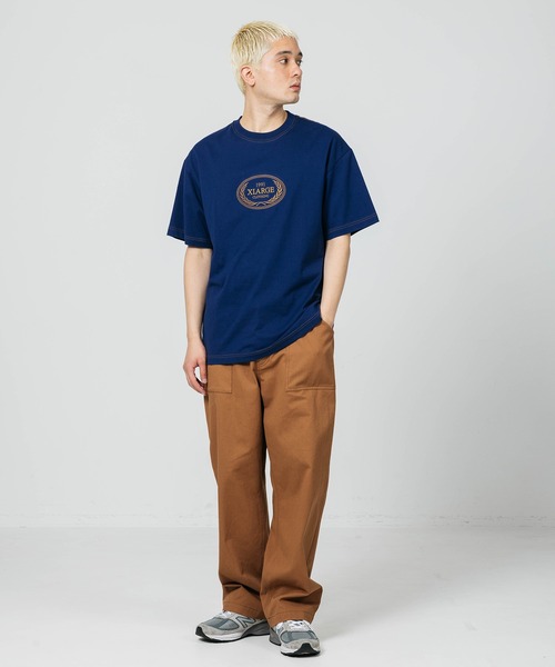 XLARGE(エクストララージ)の「LAUREL S/S TEE(Tシャツ/カットソー・メンズ・ブラック/ホワイト/ネイビー・M/L/XL/S)」の11枚目の写真