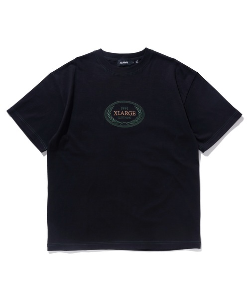 XLARGE(エクストララージ)の「LAUREL S/S TEE(Tシャツ/カットソー・メンズ・ブラック/ホワイト/ネイビー・M/L/XL/S)」の9枚目の写真