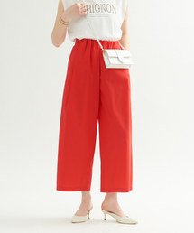 Rouge vif | イージーワイドパンツ(その他パンツ)