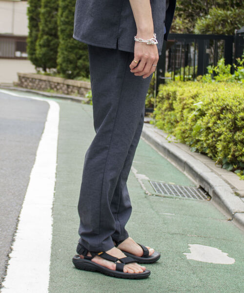 GLOSTER（グロスター）の「【GLOSTER/グロスター】EVALET QUICK DRY イージーパンツ（その他パンツ・メンズ・チャコールグレー/ベージュ/ネイビー・MEDIUM/LARGE/S）」の5枚目の写真