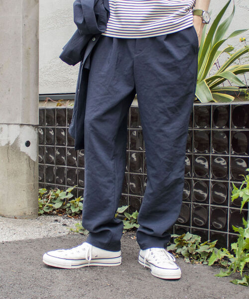 GLOSTER（グロスター）の「【GLOSTER/グロスター】EVALET QUICK DRY イージーパンツ（その他パンツ・メンズ・チャコールグレー/ベージュ/ネイビー・MEDIUM/LARGE/S）」の8枚目の写真