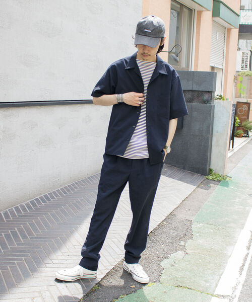 GLOSTER（グロスター）の「【GLOSTER/グロスター】EVALET QUICK DRY イージーパンツ（その他パンツ・メンズ・チャコールグレー/ベージュ/ネイビー・MEDIUM/LARGE/S）」の11枚目の写真