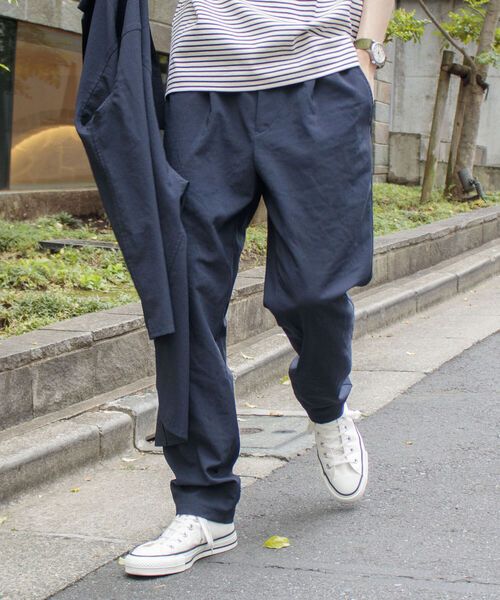 GLOSTER（グロスター）の「【GLOSTER/グロスター】EVALET QUICK DRY イージーパンツ（その他パンツ・メンズ・チャコールグレー/ベージュ/ネイビー・MEDIUM/LARGE/S）」の12枚目の写真