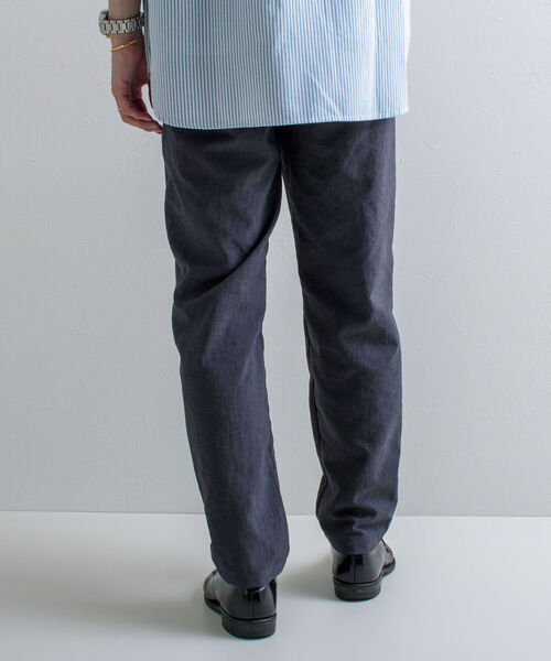 GLOSTER（グロスター）の「【GLOSTER/グロスター】EVALET QUICK DRY イージーパンツ（その他パンツ・メンズ・チャコールグレー/ベージュ/ネイビー・MEDIUM/LARGE/S）」の15枚目の写真