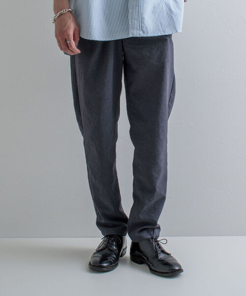 GLOSTER（グロスター）の「【GLOSTER/グロスター】EVALET QUICK DRY イージーパンツ（その他パンツ・メンズ・チャコールグレー/ベージュ/ネイビー・MEDIUM/LARGE/S）」の16枚目の写真