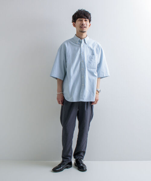 GLOSTER（グロスター）の「【GLOSTER/グロスター】EVALET QUICK DRY イージーパンツ（その他パンツ・メンズ・チャコールグレー/ベージュ/ネイビー・MEDIUM/LARGE/S）」の17枚目の写真