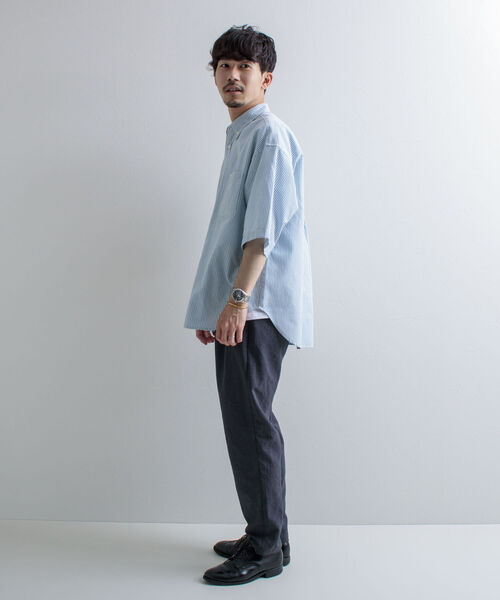 GLOSTER（グロスター）の「【GLOSTER/グロスター】EVALET QUICK DRY イージーパンツ（その他パンツ・メンズ・チャコールグレー/ベージュ/ネイビー・MEDIUM/LARGE/S）」の18枚目の写真