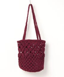 Samansa Mos2 | マクラメトートバッグ(トートバッグ)