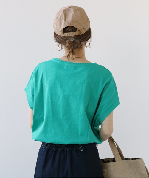 B.C STOCK（ベーセーストック）の「《追加》Embroidery Cap（キャップ・レディース・チャコールグレー/ベージュ/グリーン/イエロー・FREE）」の17枚目の写真